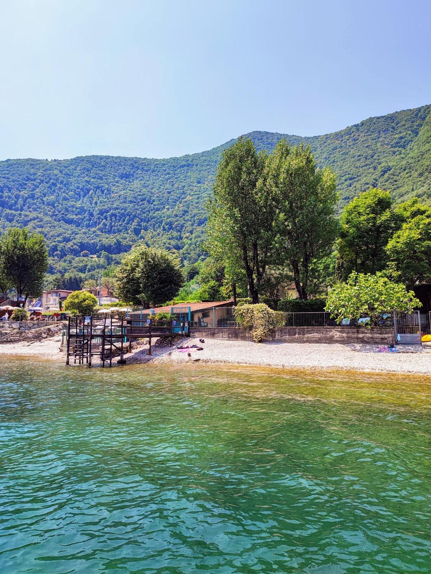 Como Lakeside Cottage - Lakefront Private Garden With Private Access To The Lake Onno ภายนอก รูปภาพ